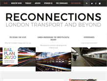 Tablet Screenshot of londonreconnections.com